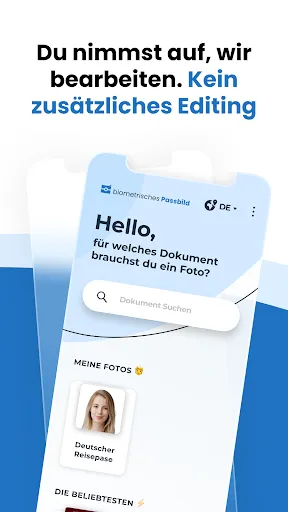 Скриншот 2 — Passbilder App
