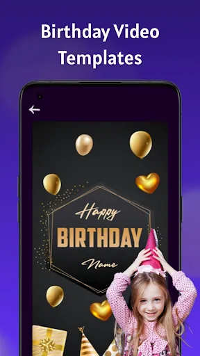 Скриншот 4 — Birthday Video Maker With Song