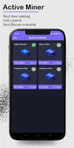 Скриншот 6 — BTC Cloud Mining(Crypto Miner)