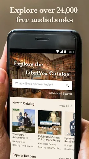 Скриншот 1 — LibriVox Audio Books Supporter