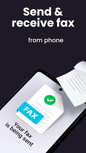 Скриншот 1 — FAX App: отправка факсов