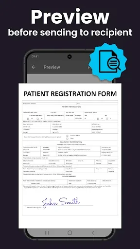 Скриншот 5 — FAX App: отправка факсов
