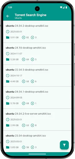 Скриншот 2 — Torrent Search Engine