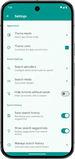 Скриншот 5 — Torrent Search Engine