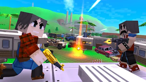 Скриншот 3 — Block City Wars: Vice World 3d