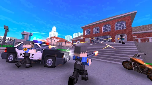 Скриншот 5 — Block City Wars: Vice World 3d