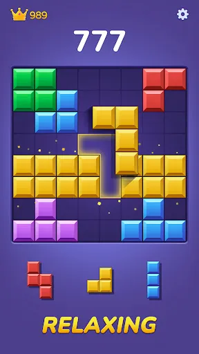 Скриншот 1 — Block Puzzle Challenge