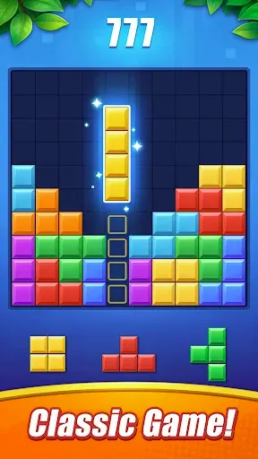 Скриншот 1 — Block Rush: История и Пазл