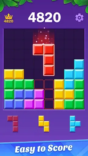 Скриншот 1 — Block Puzzle: Stack Infinity