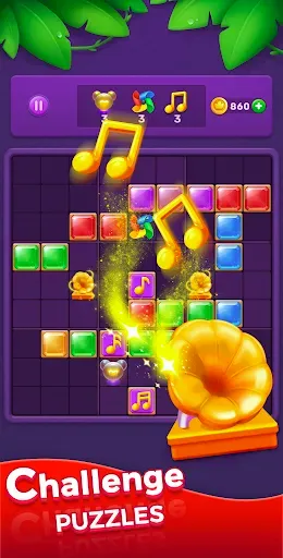 Скриншот 2 — Block Puzzle - Jewel Blast