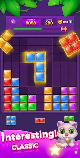 Скриншот 4 — Block Puzzle - Jewel Blast