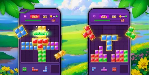 Скриншот 8 — Block Puzzle - Jewel Blast