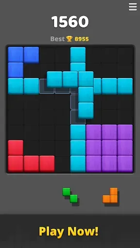 Скриншот 5 — Blocky’s Trip - Block Puzzle