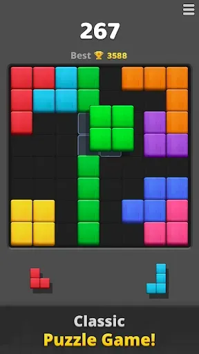 Скриншот 6 — Blocky’s Trip - Block Puzzle