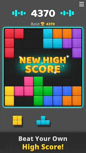 Скриншот 8 — Blocky’s Trip - Block Puzzle