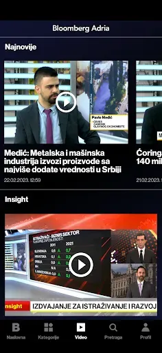 Скриншот 3 — Bloomberg Adria