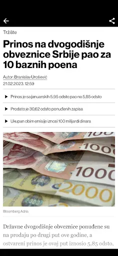 Скриншот 4 — Bloomberg Adria