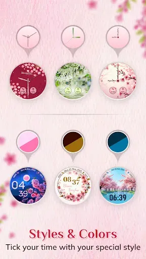 Скриншот 2 — WF4U Blossom Floral Watchface
