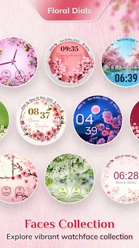 Скриншот 4 — WF4U Blossom Floral Watchface