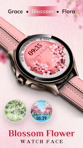 Скриншот 5 — WF4U Blossom Floral Watchface