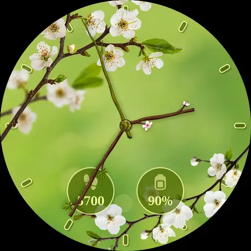 Скриншот 7 — WF4U Blossom Floral Watchface