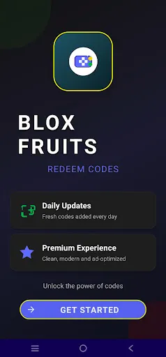 Скриншот 1 — Codes For Blox Fruits