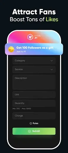 Скриншот 7 — Social Jet - Followers & Likes