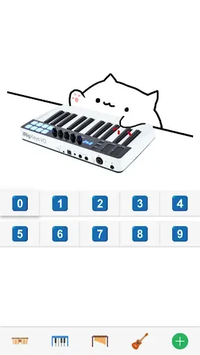 Скриншот 2 — Bongo Cat: Musical Instruments