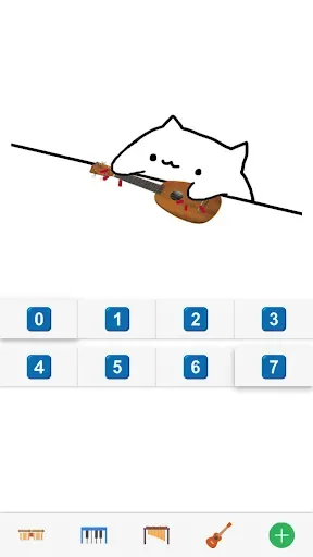 Скриншот 4 — Bongo Cat: Musical Instruments