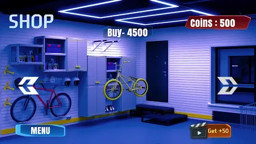 Скриншот 1 — BMX Rider : Racing Skills