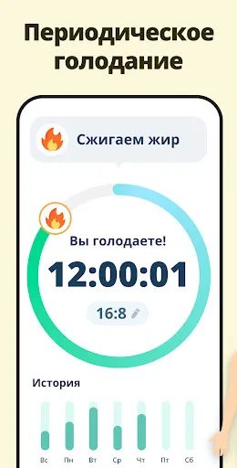 Скриншот 2 — Интервальное Голодание