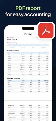 Скриншот 8 — Invoice Maker & Estimate App