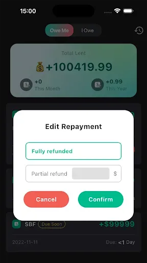 Скриншот 4 — Debt Buddy - Debt Tracker