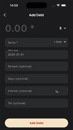 Скриншот 8 — Debt Buddy - Debt Tracker
