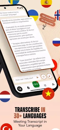 Скриншот 2 — Тренер встреч Hedy AI