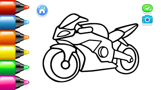 Скриншот 1 — Kids Coloring Pages For Boys
