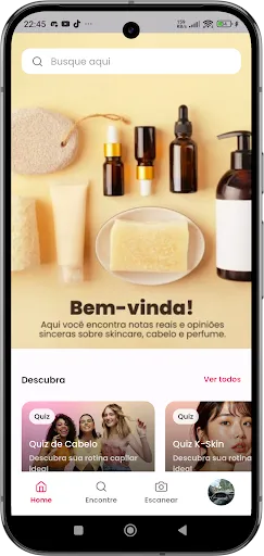 Скриншот 1 — Beauty Love: skincare e beleza
