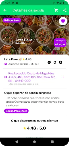 Скриншот 5 — Refood - Salve refeições