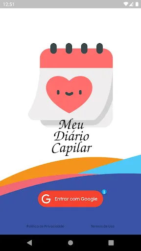 Скриншот 1 — Meu Diário Capilar