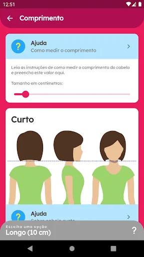 Скриншот 2 — Meu Diário Capilar