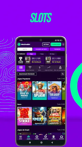 Скриншот 2 — MaximaBet: Cassino & Apostas