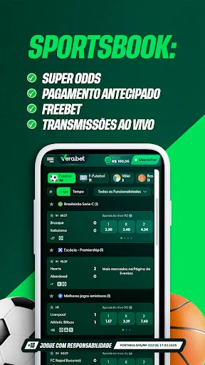 Скриншот 7 — Vera Bet - Cassino & Apostas
