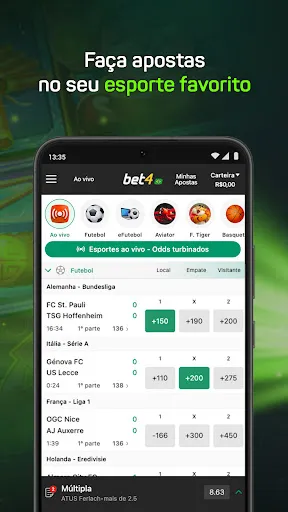 Скриншот 3 — Bet4 Brasil