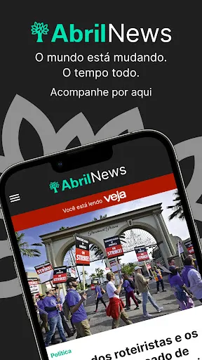 Скриншот 1 — Abril News