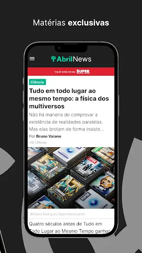 Скриншот 2 — Abril News