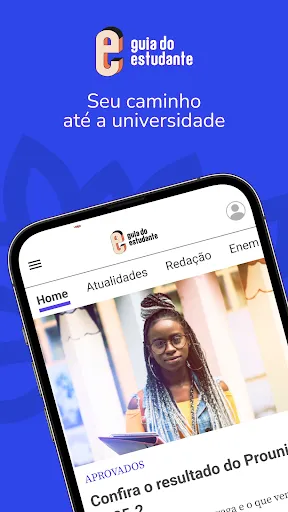 Скриншот 1 — Guia do Estudante