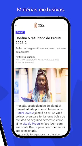 Скриншот 2 — Guia do Estudante