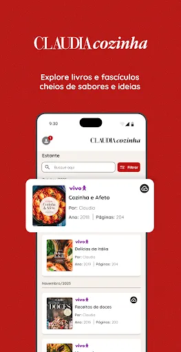 Скриншот 2 — Claudia Cozinha Receitas