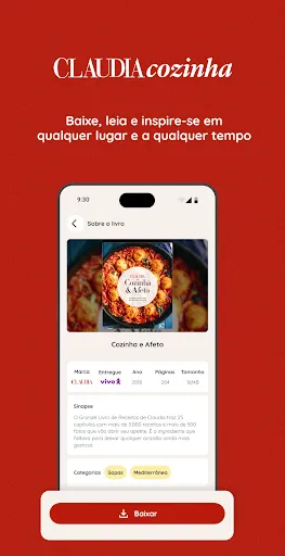 Скриншот 3 — Claudia Cozinha Receitas