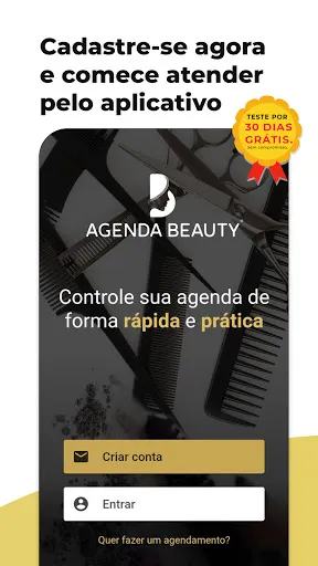 Скриншот 1 — Agenda Beauty - Profissionais